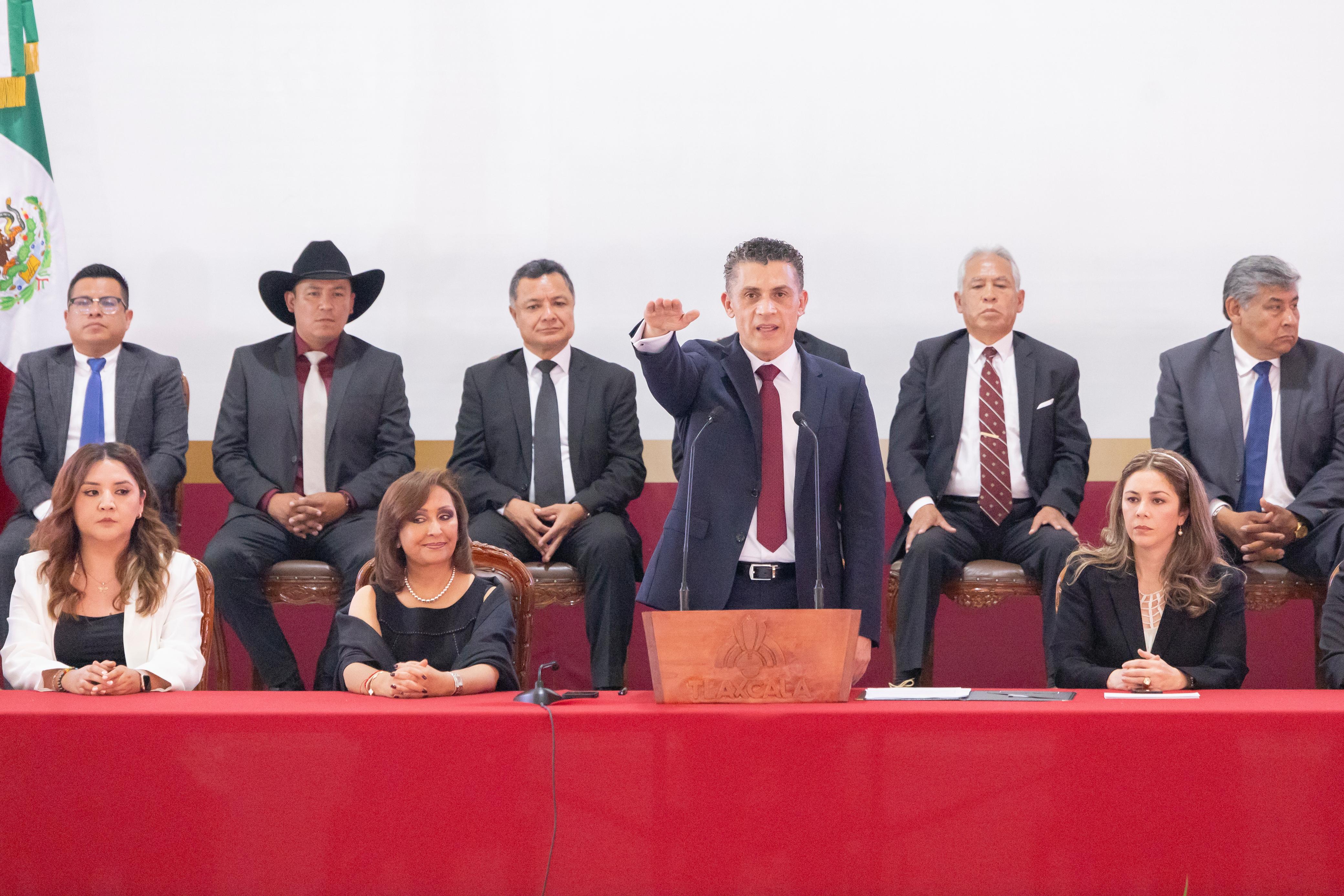 Rinde protesta Alfonso Sánchez como presidente Municipal de Tlaxcala de Xicohténcatl